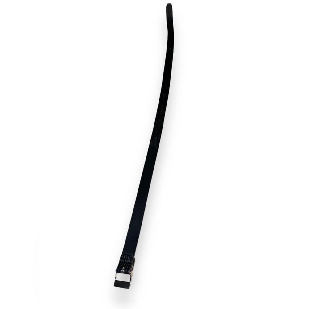 Calvin Klein black rectangular buckle belt s - Picture 3 of 8